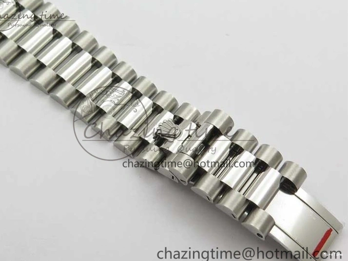 MiroTime 0111 Neat Day-Date 40mm 228239 BP New Dial Version 904 SS RG Stick Markers Dial on SS President Bracelet A 2819